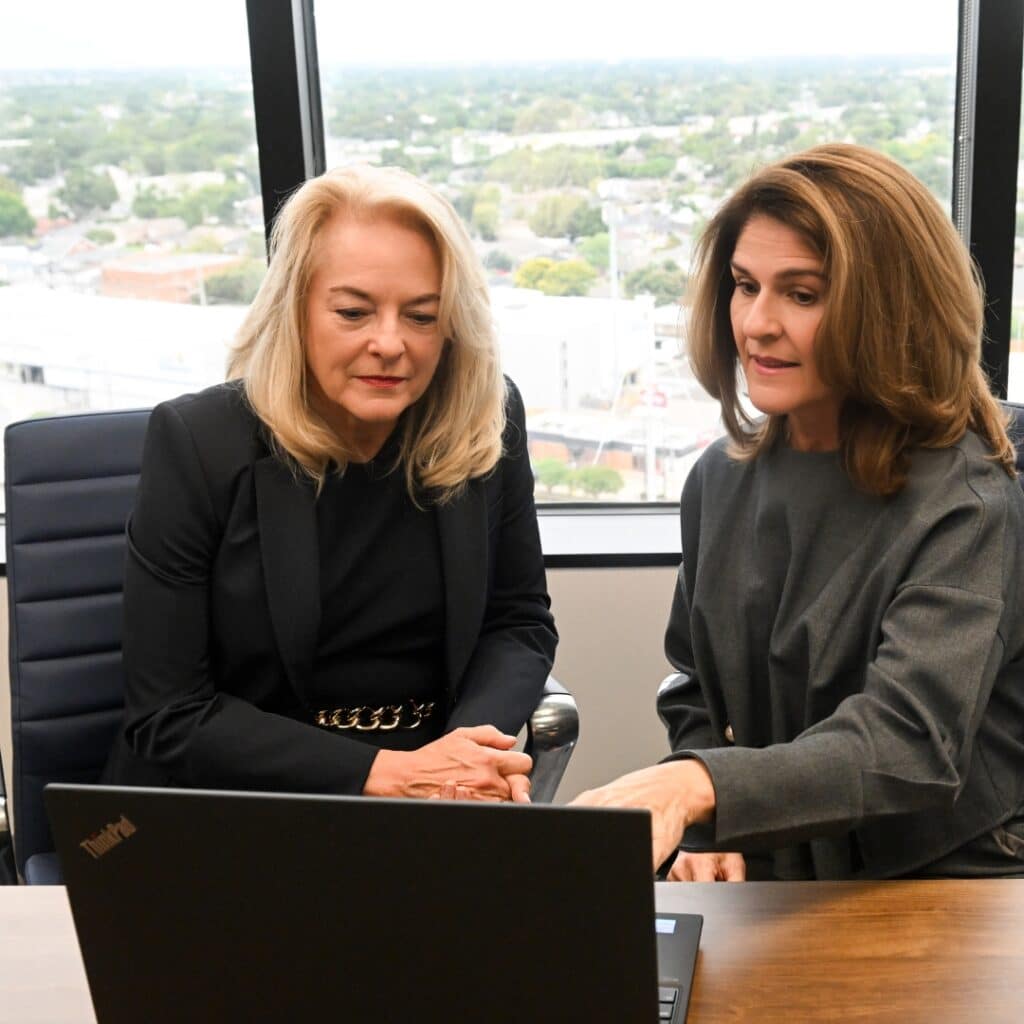 Teresa Lawrence and Patricia Pannell offering professional training options for businesses